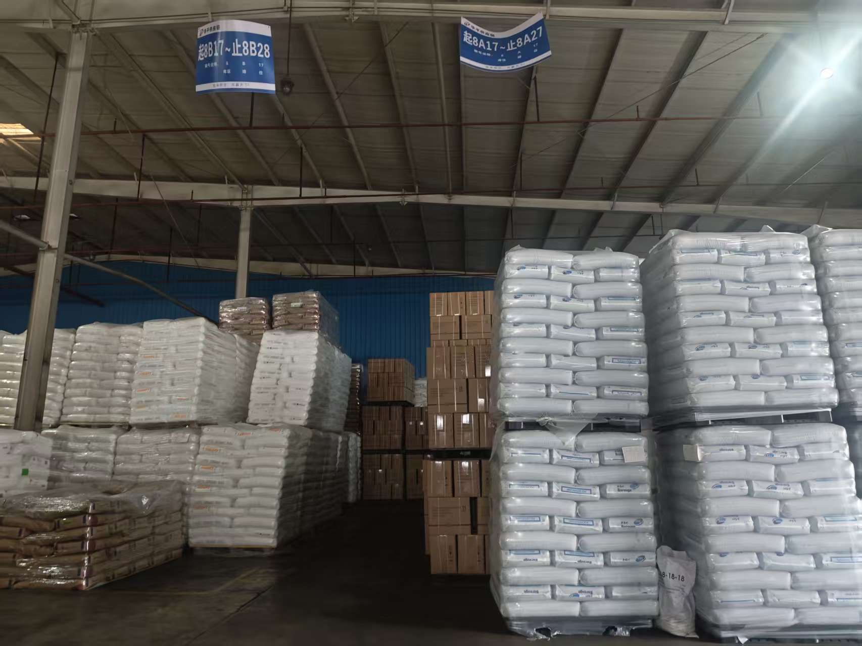 进口塑胶粒仓储托管